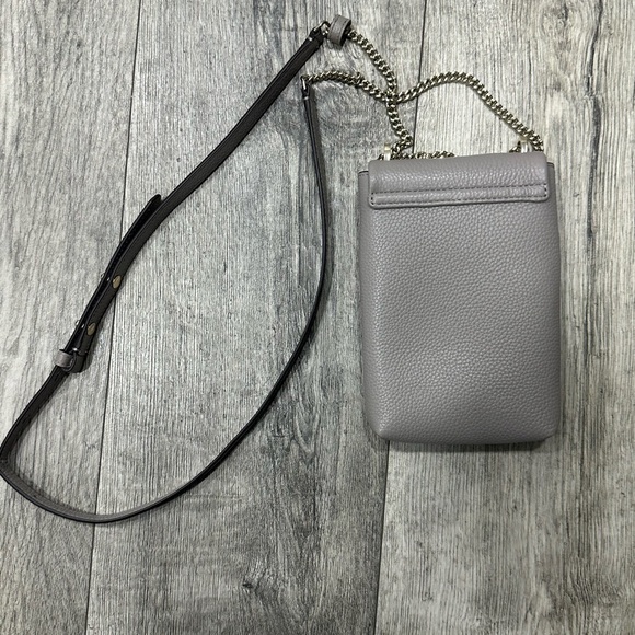 KATE SPADE NEW YORK Veronica Pebbled Phone Crossbody in Gray - Picture 5 of 6